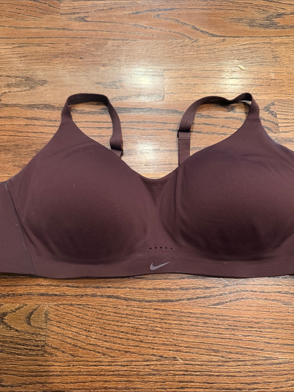 Nike Women's brown Wireless Sports Bra sz XL